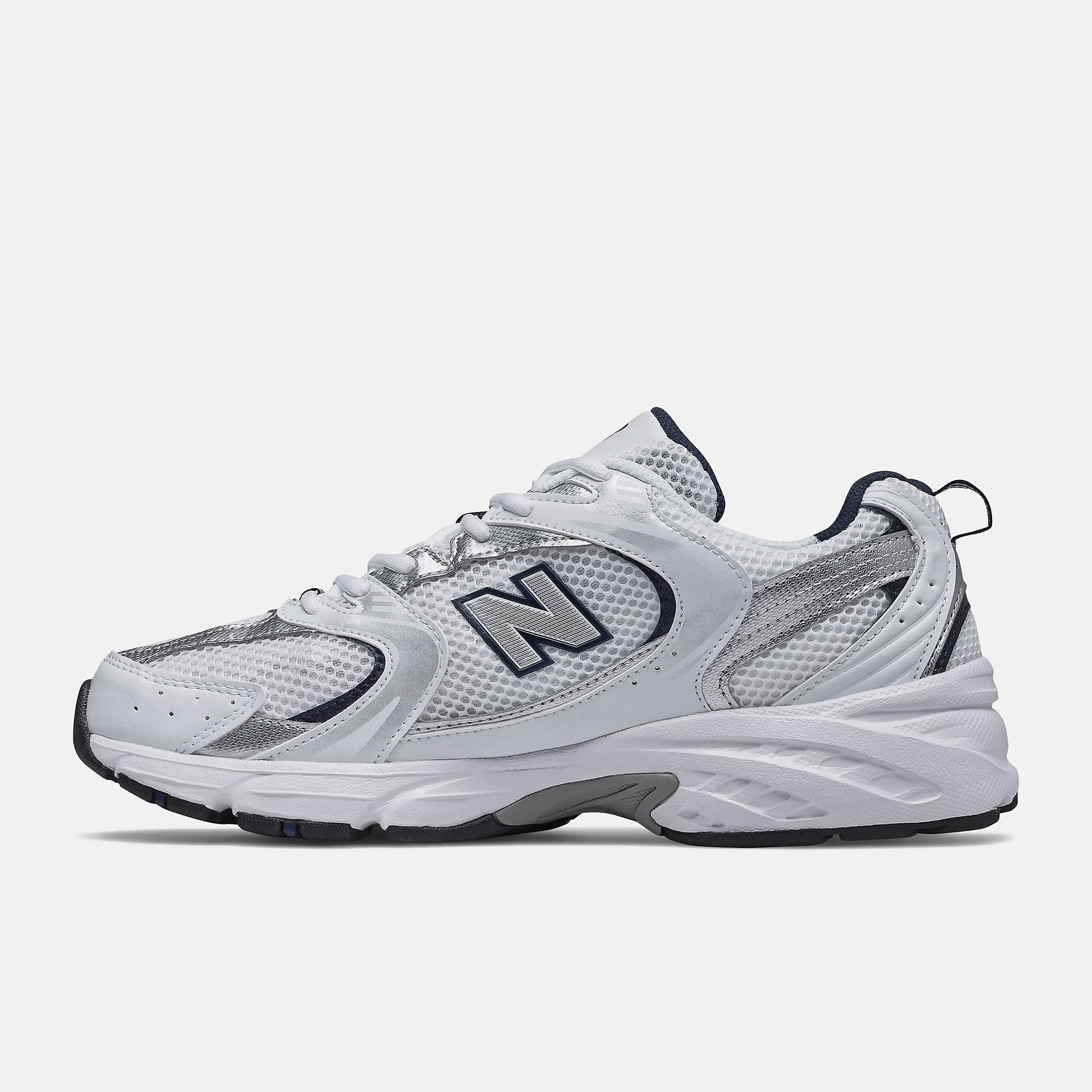 New Balance 530 - WHITE con NATURAL INDIGO - immagine 5