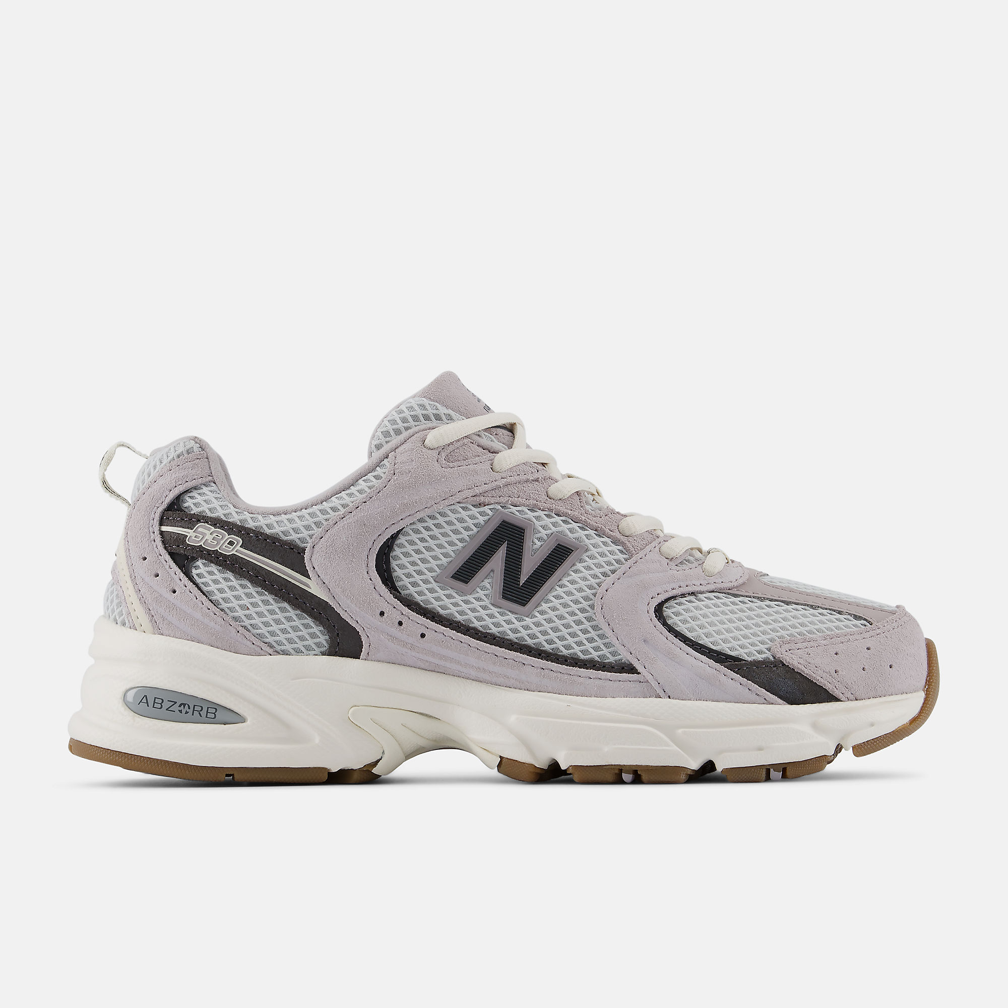 New Balance 530 - GREY MATTER con TRUFFLE SALT e BLACK CEMENT - immagine 1