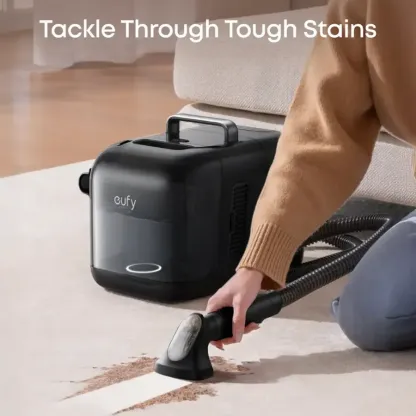 euthtfy - Aspirateur robot Omni E28 et balai serpillière à autonomie plus rapide