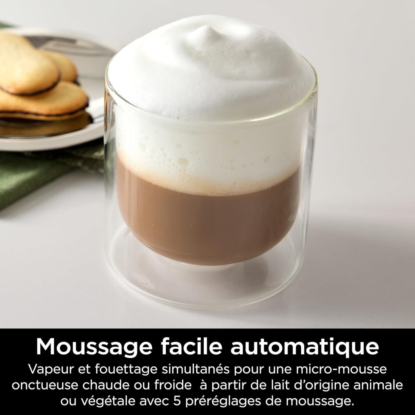 NINJA Machine à café Luxe Pro 3-en-1