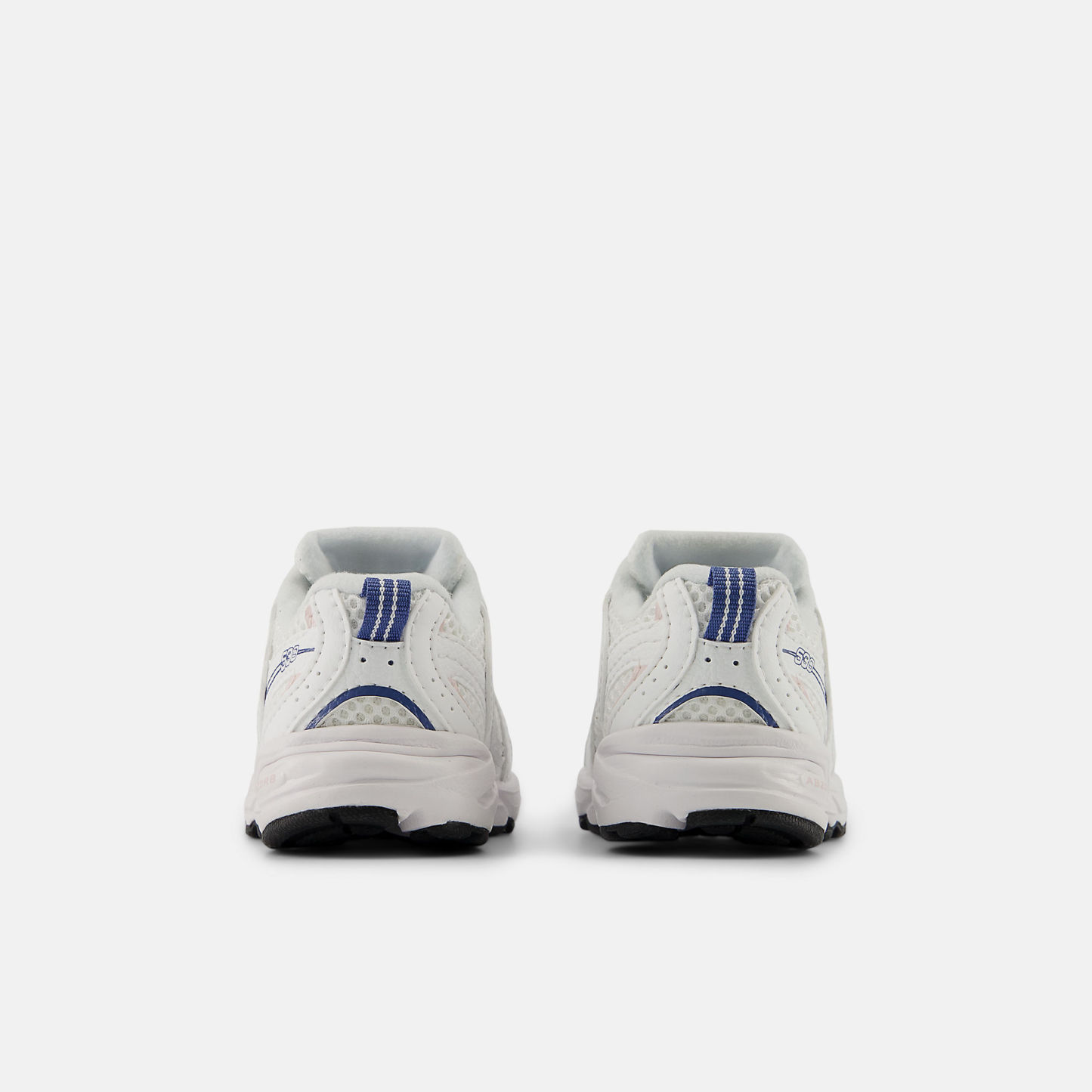 New Balance 530 Bungee Lace Bungee Lace - WHITE con MAGIC BLUE - immagine 5