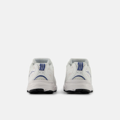 New Balance 530 Bungee Lace Bungee Lace - WHITE con MAGIC BLUE - immagine 5