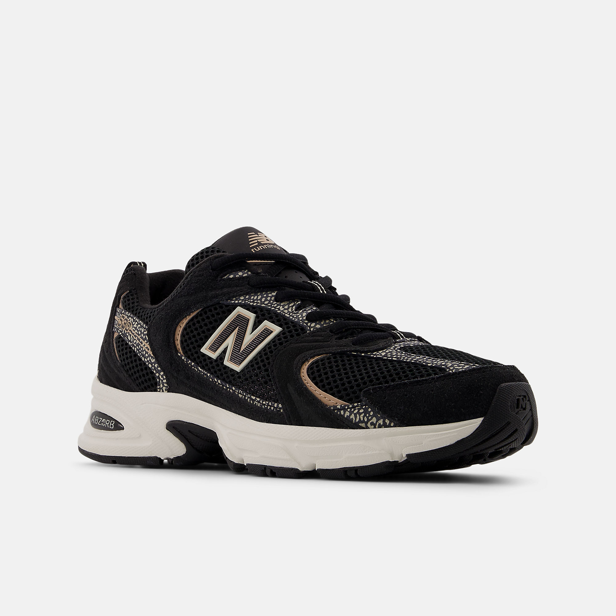 New Balance 530 - BLACK con FLAT TAUPE - immagine 2