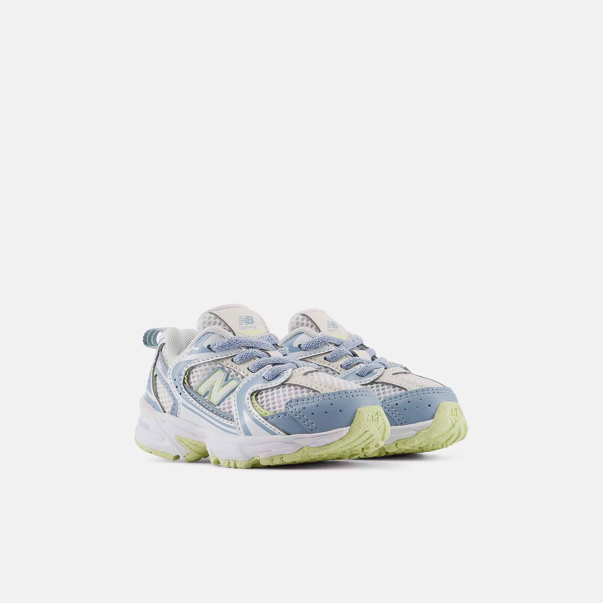 New Balance 530 BUNGEE LACE Bungee Lace - LIGHT ARCTIC GREY con WHITE - immagine 2
