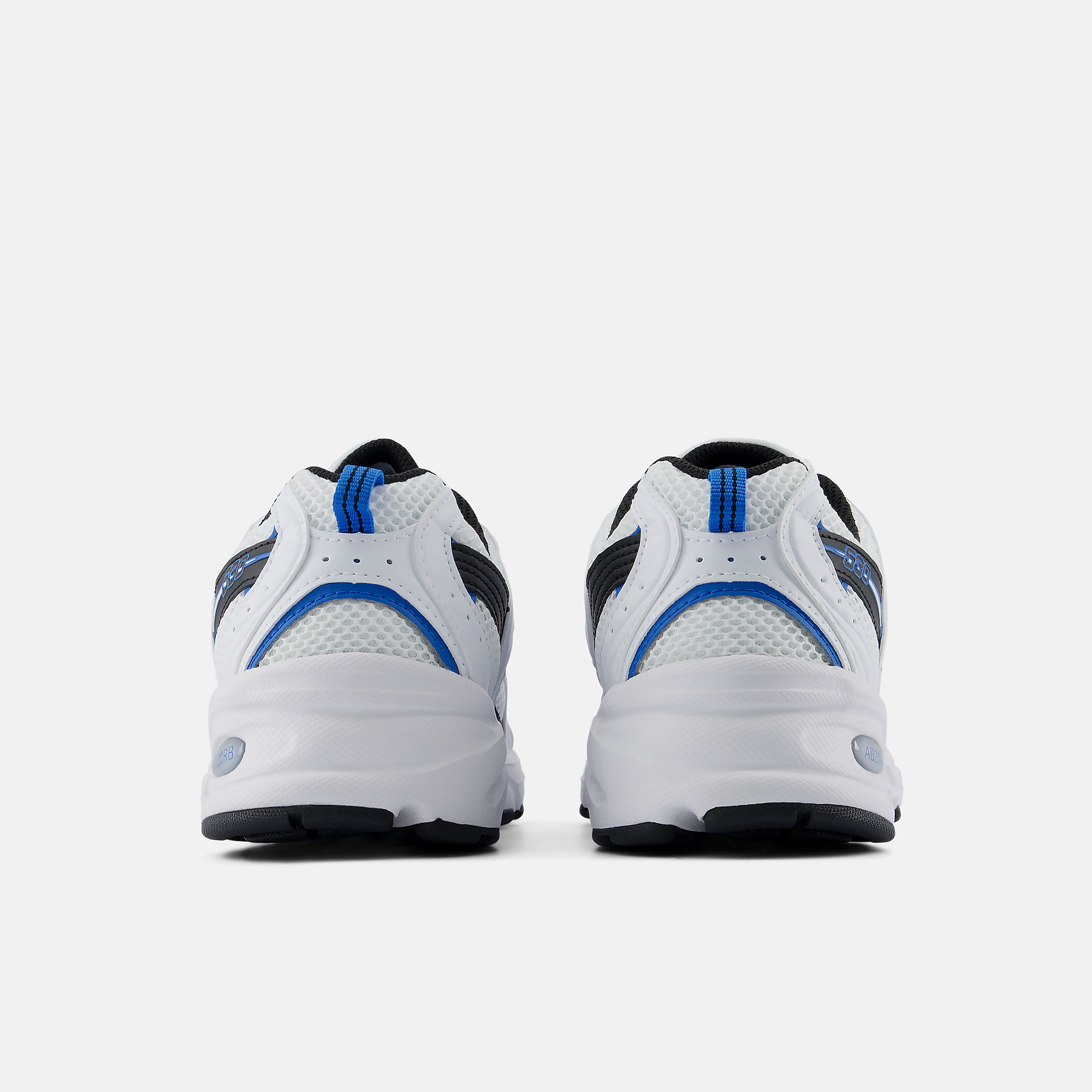 New Balance 530 Atalanta​ - WHITE con BLUE OASIS e BLACK - immagine 5