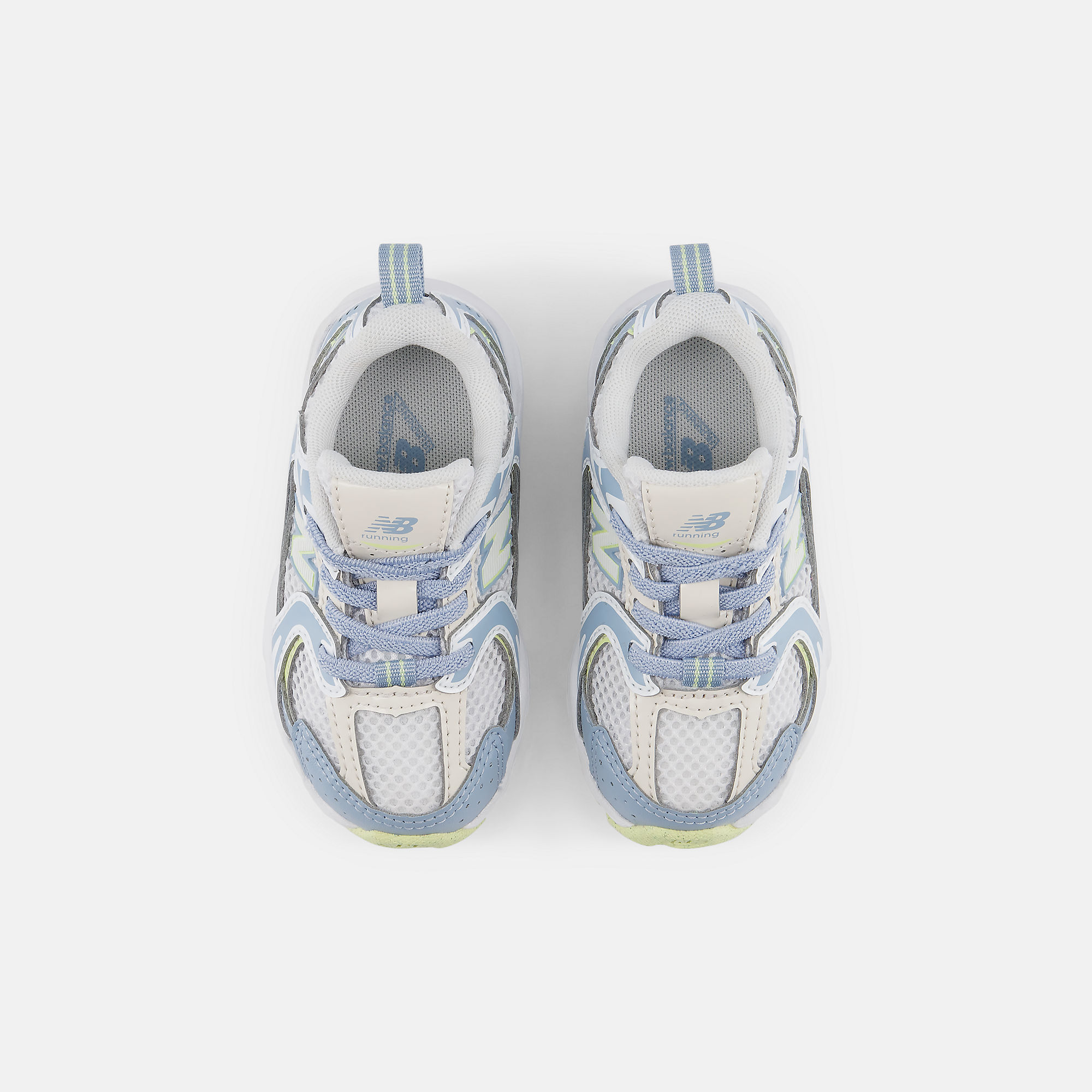 New Balance 530 BUNGEE LACE Bungee Lace - LIGHT ARCTIC GREY con WHITE - immagine 4