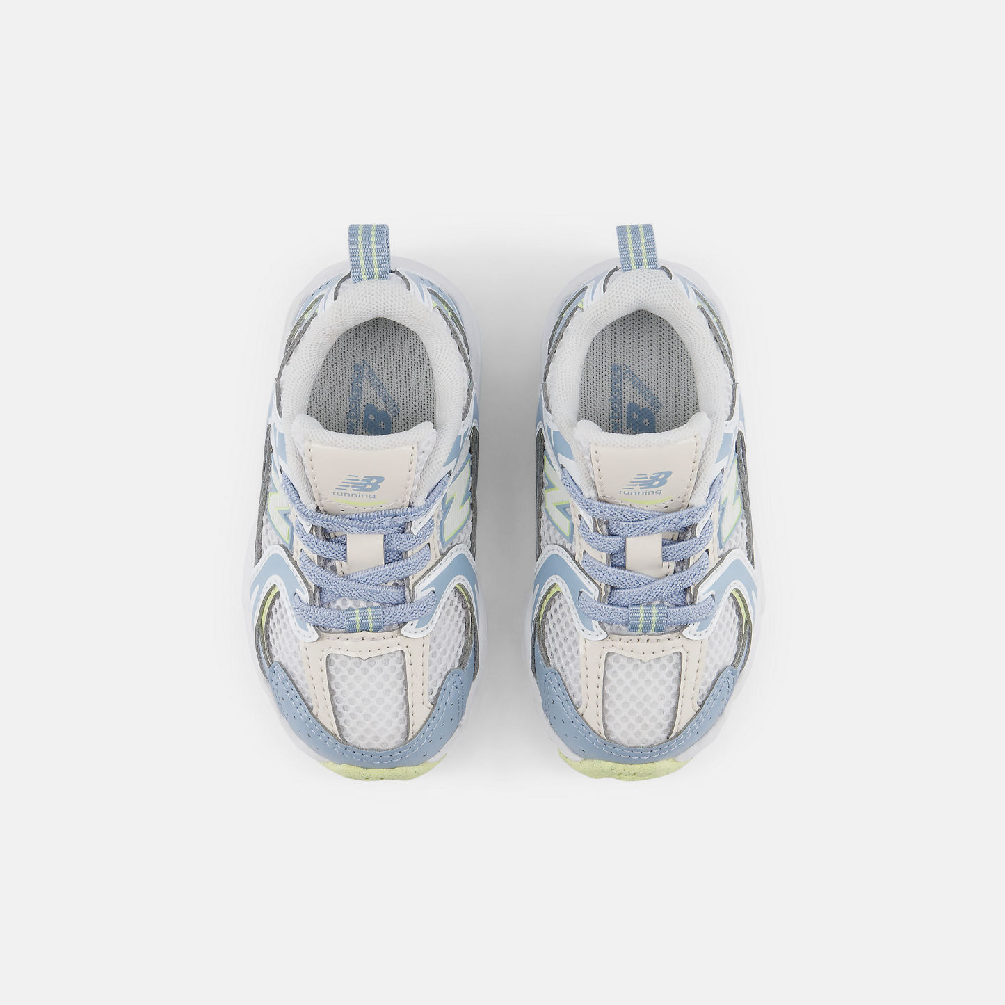 New Balance 530 BUNGEE LACE Bungee Lace - LIGHT ARCTIC GREY con WHITE - immagine 4