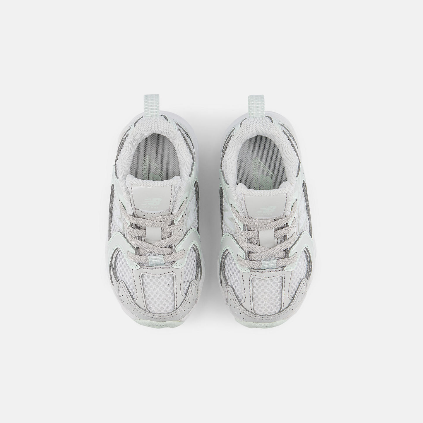 New Balance 530 BUNGEE LACE Bungee Lace - GREY MATTER con MINT WATER - immagine 4