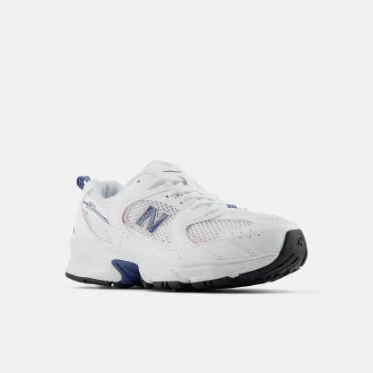 New Balance 530 Lace Lace - WHITE con MAGIC BLUE - immagine 2