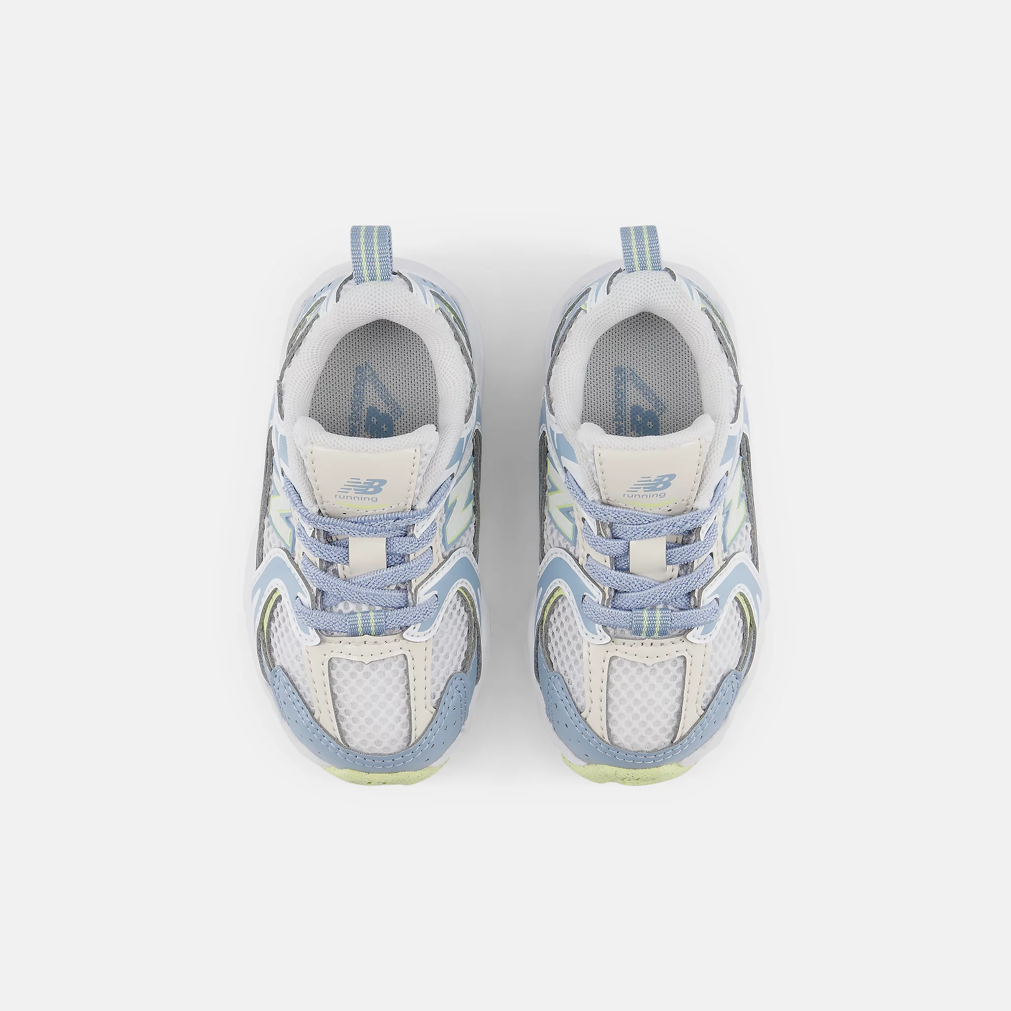 New Balance 530 BUNGEE LACE Bungee Lace - LIGHT ARCTIC GREY con WHITE - immagine 4
