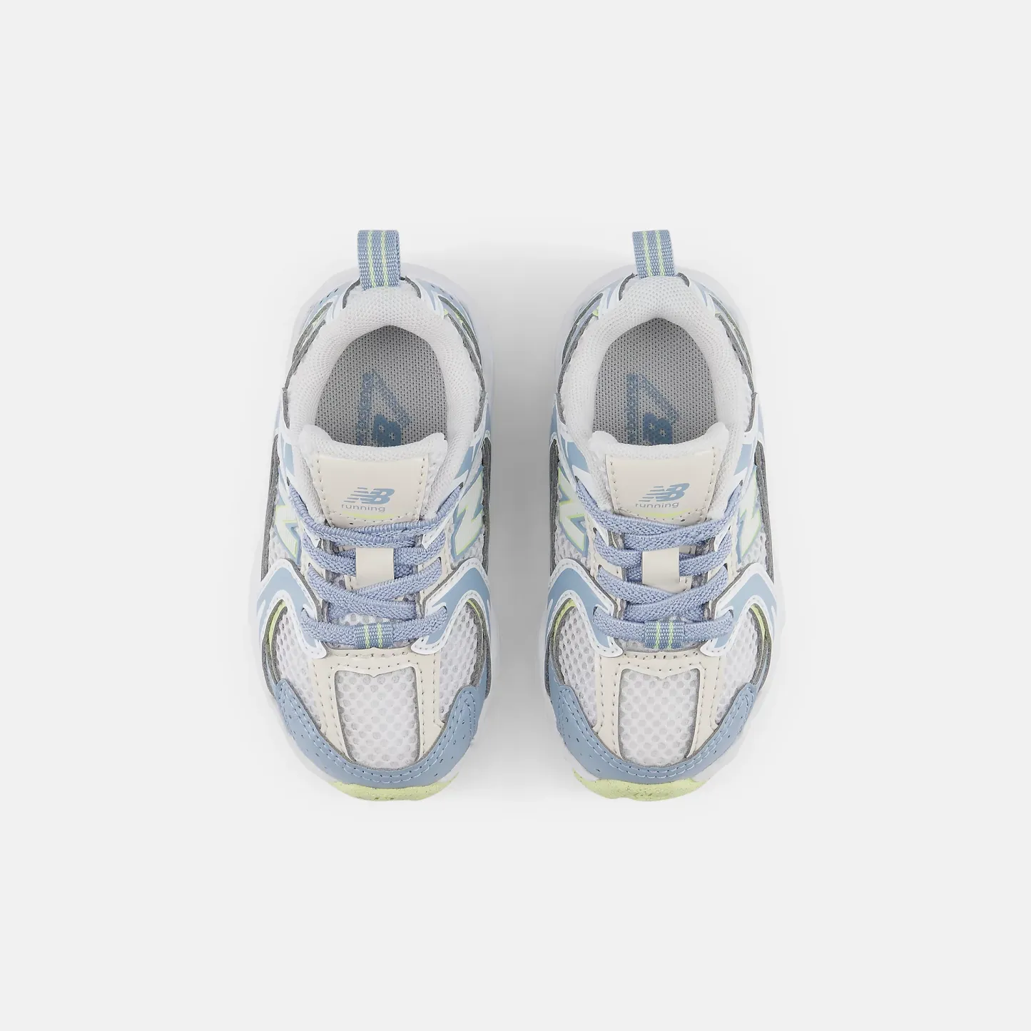 New Balance 530 BUNGEE LACE Bungee Lace - LIGHT ARCTIC GREY con WHITE - immagine 4