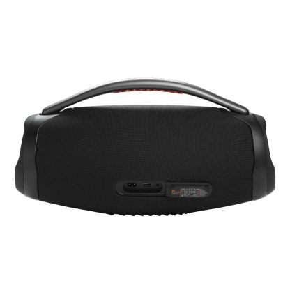 JthtBL BoomBox 3 Noir – Haut-parleur portable résistant à l'eau et la poussière – Son ultra puissant – Autonomie de 24 hrs