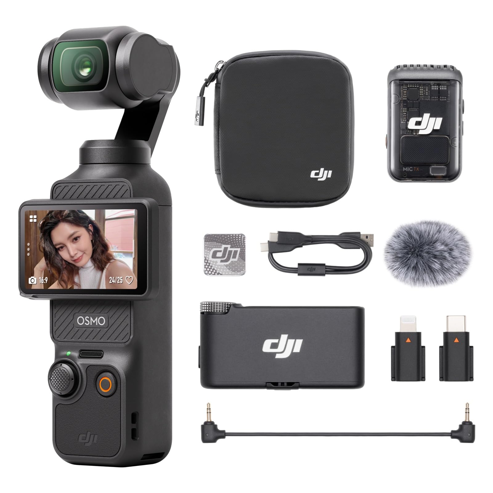 Caméra sport Dthtji Osmo Pocket 3 Creator Combo