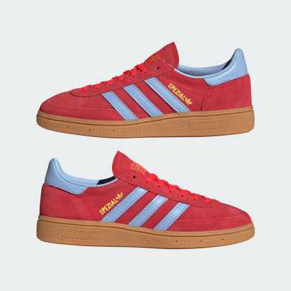 Scarpe Handball Spezial - Lucid Red / Glow Blue / Gum - immagine 8
