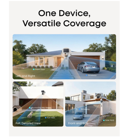 Kit de 2 caméras euthtfy Security euthtfyCam S4