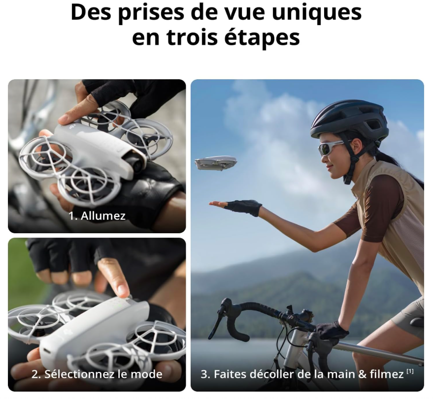 Bundle Motion Fly More DJI Neo