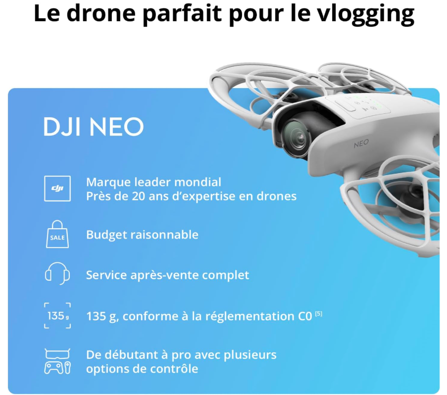 Bundle Motion Fly More DJI Neo