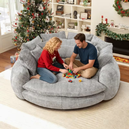 Canapé-lit « Cloud » de 81,1 po avec 14 coussins