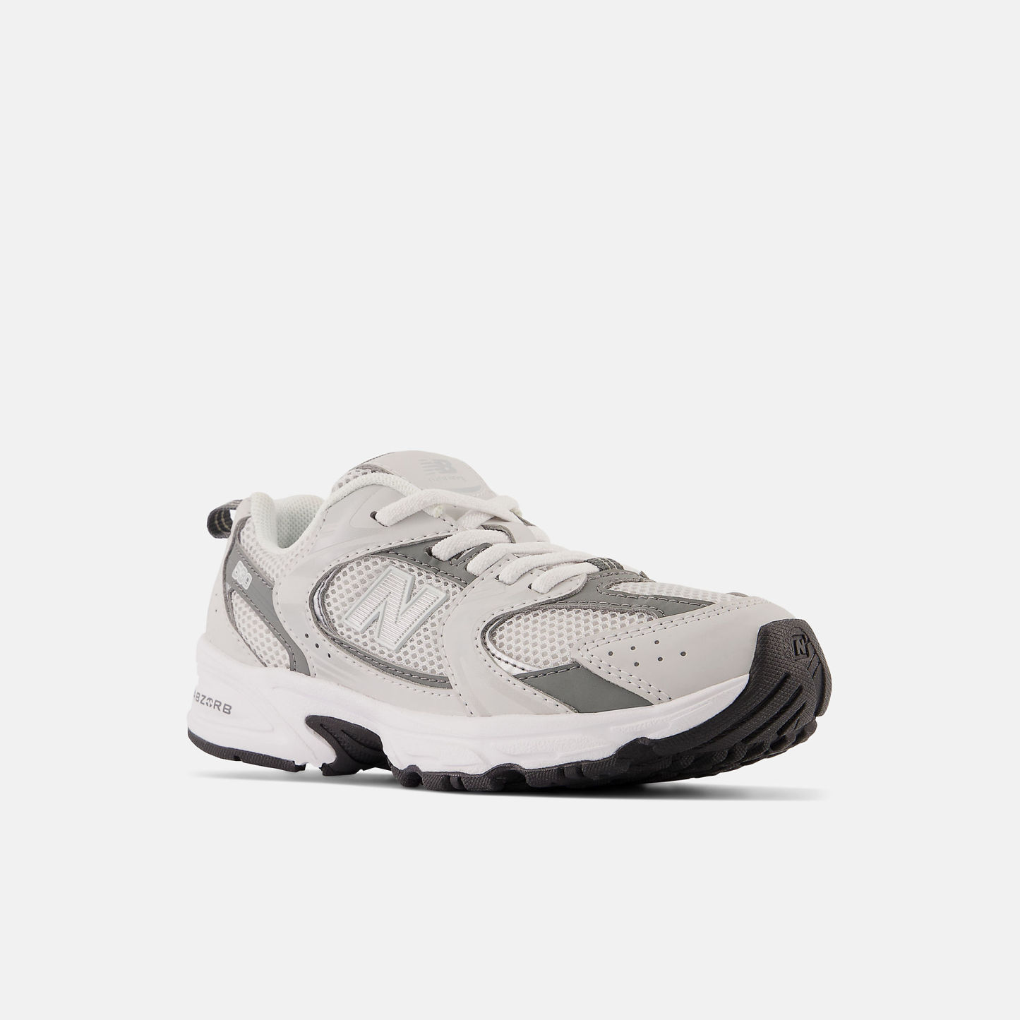 New Balance 530 Bungee Bungee Lace - GREY MATTER con SILVER METALLIC - immagine 2