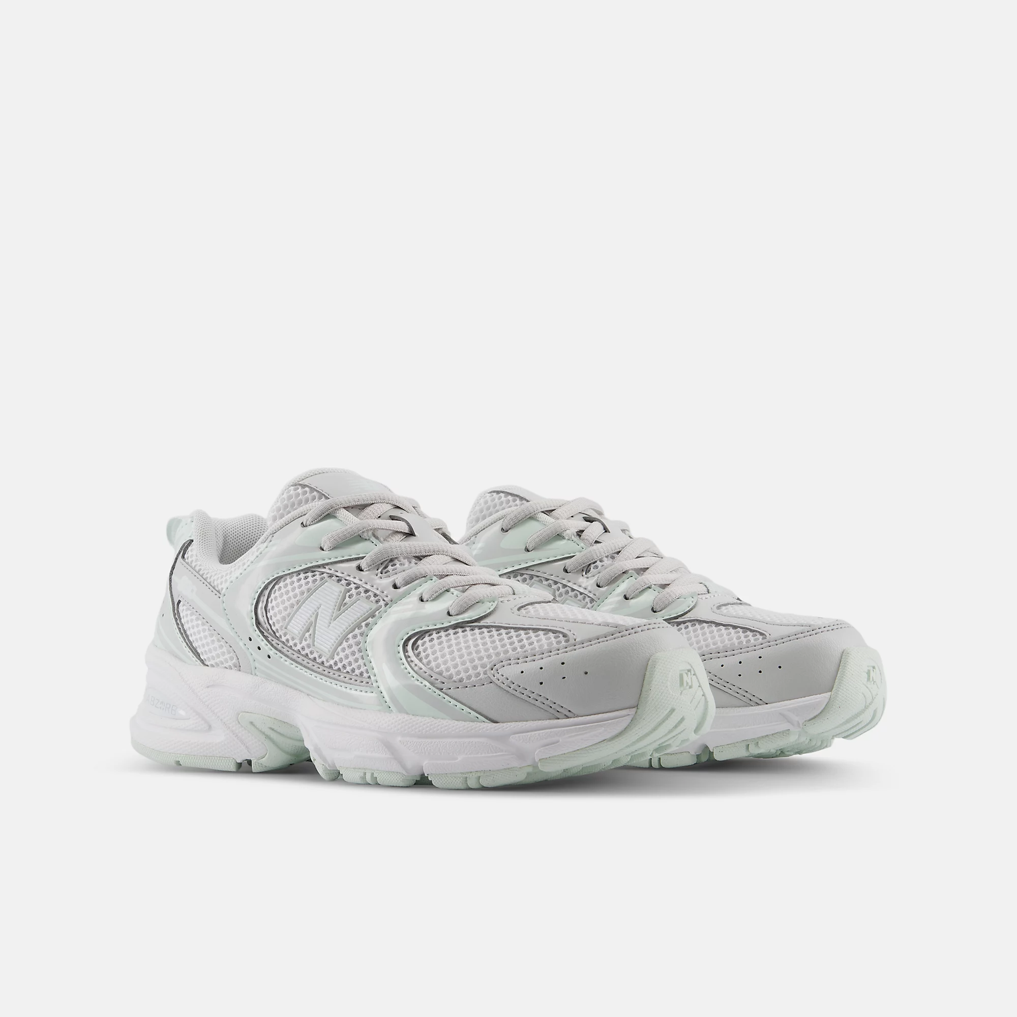 New Balance 530 LACE Lace - GREY MATTER con MINT WATER - immagine 2