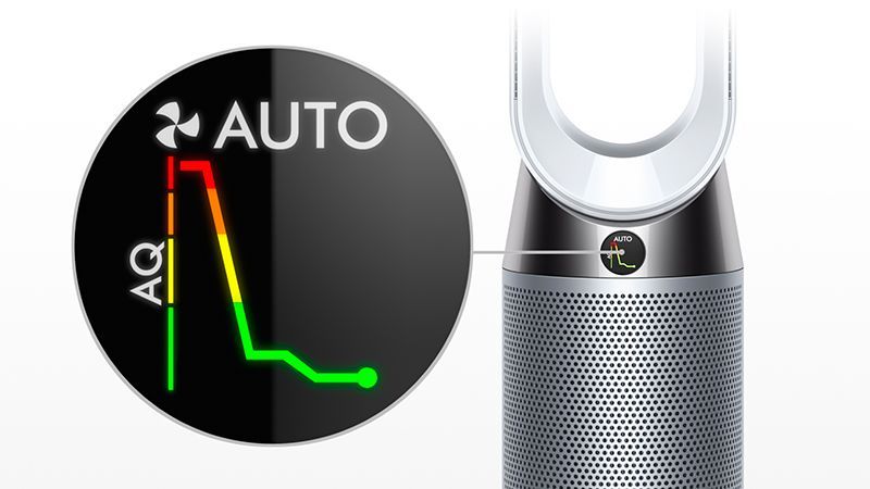 Ventilateur-purificateur tour Dythtson Pure Cool™ TP4A reconditionné (Blanc/Argent)