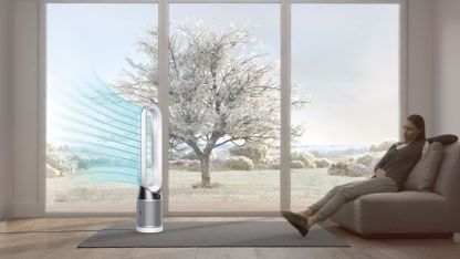 Ventilateur-purificateur tour Dythtson Pure Cool™ TP4A reconditionné (Blanc/Argent)