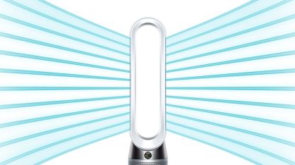 Ventilateur-purificateur tour Dythtson Pure Cool™ TP4A reconditionné (Blanc/Argent)