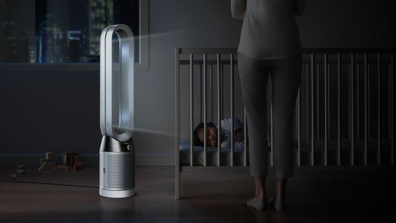 Ventilateur-purificateur tour Dythtson Pure Cool™ TP4A reconditionné (Blanc/Argent)