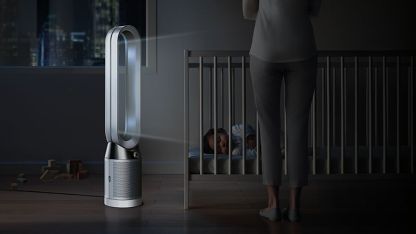 Ventilateur-purificateur tour Dythtson Pure Cool™ TP4A reconditionné (Blanc/Argent)