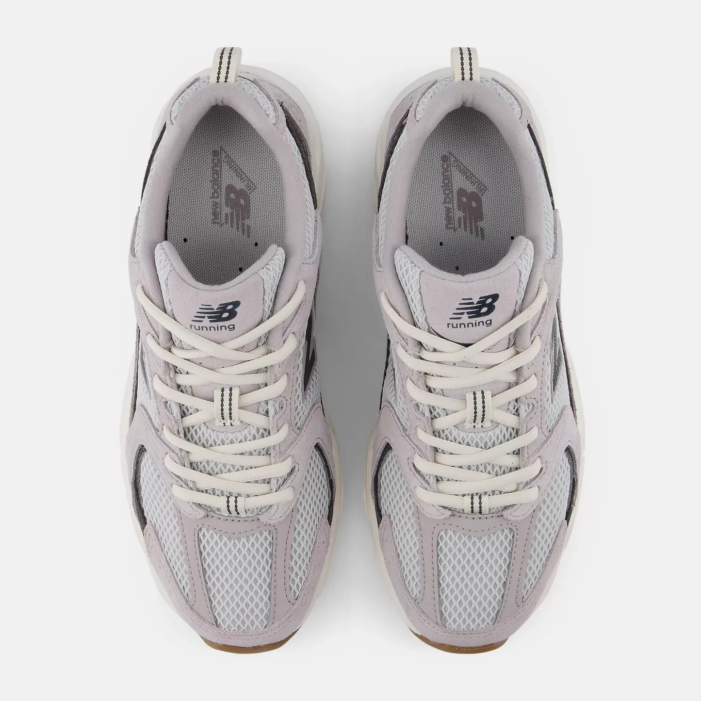 New Balance 530 - GREY MATTER con TRUFFLE SALT e BLACK CEMENT - immagine 4