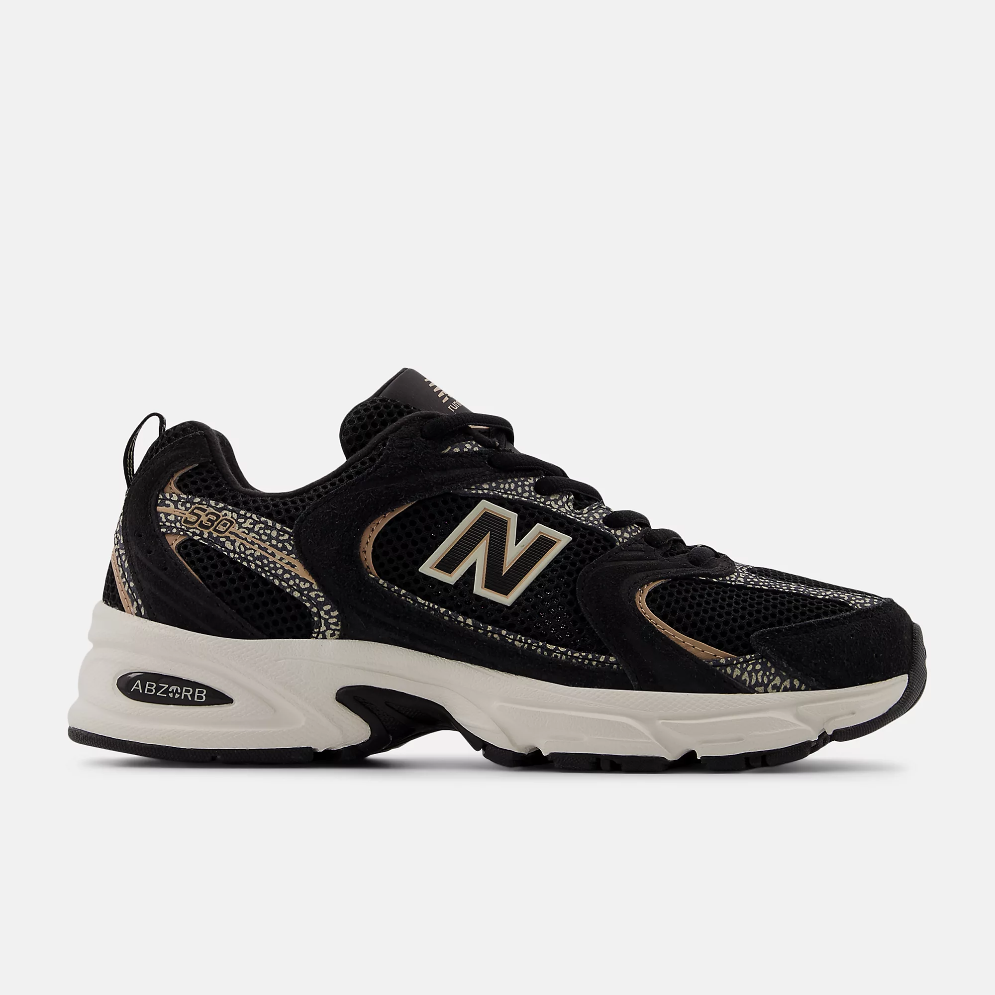 New Balance 530 - BLACK con FLAT TAUPE - immagine 1