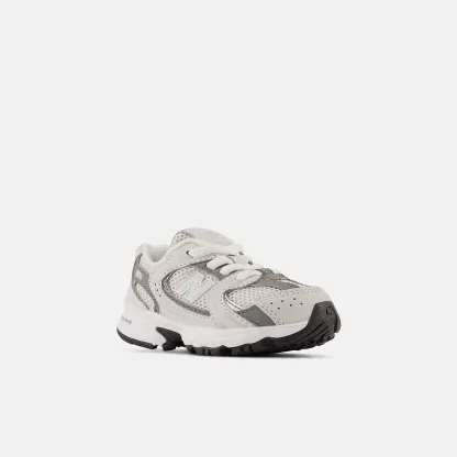 New Balance 530 Bungee Bungee Lace - GREY MATTER con SILVER METALLIC - immagine 2
