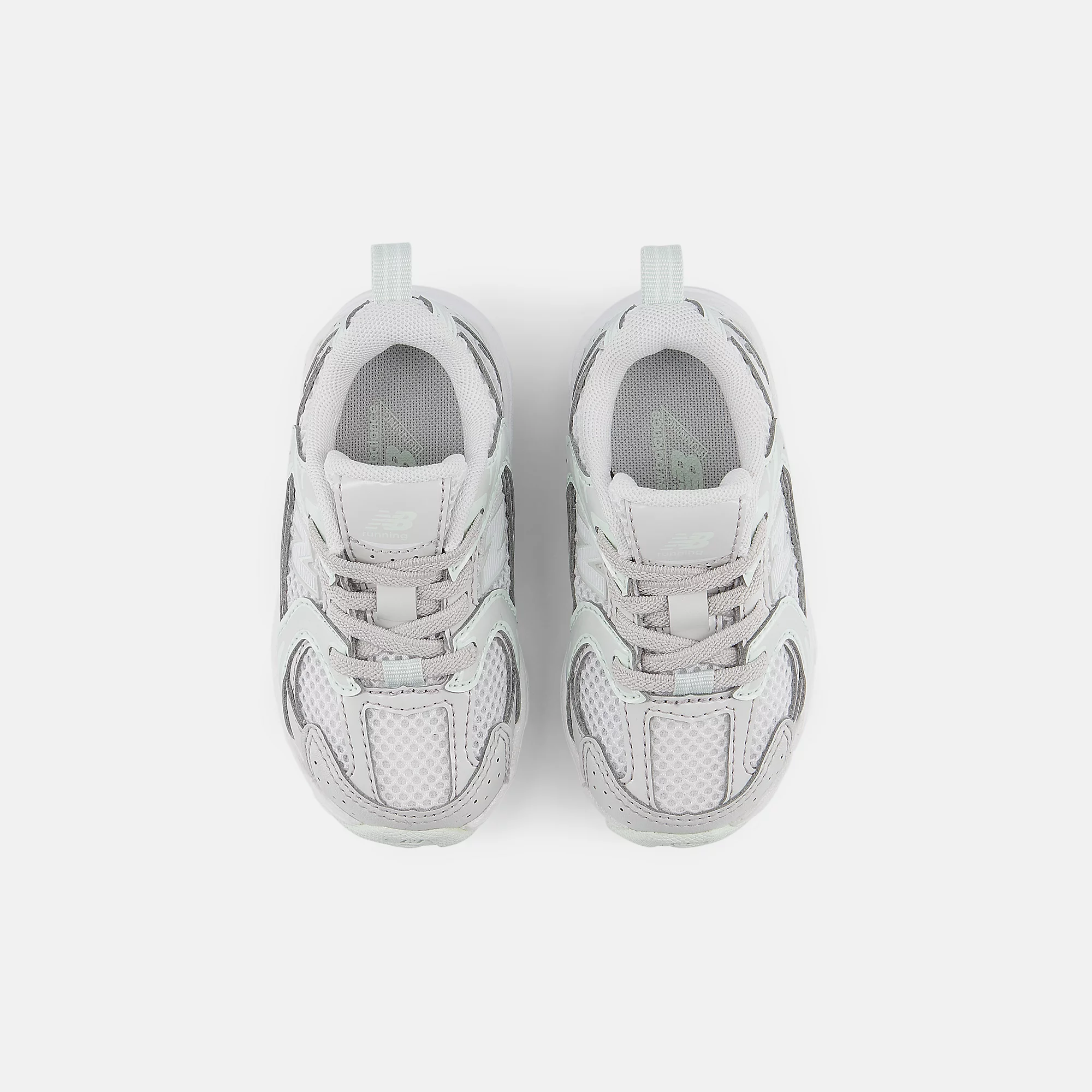 New Balance 530 BUNGEE LACE Bungee Lace - GREY MATTER con MINT WATER - immagine 4