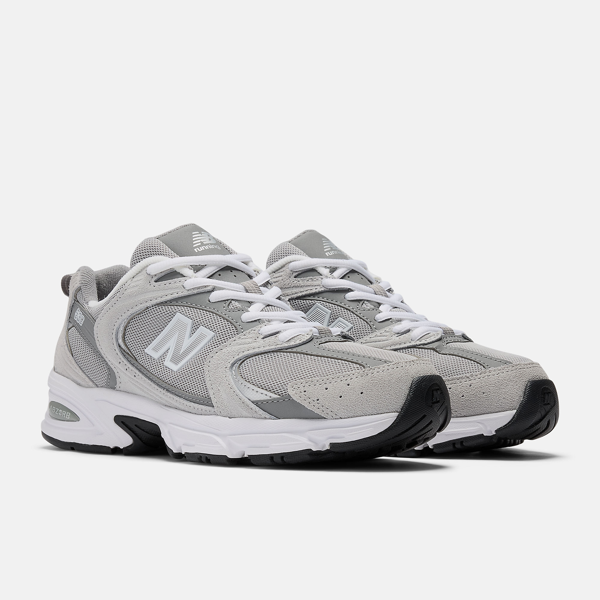 New Balance 530 - RAINCLOUD con SHADOW GREY e Silver Metallic - immagine 3