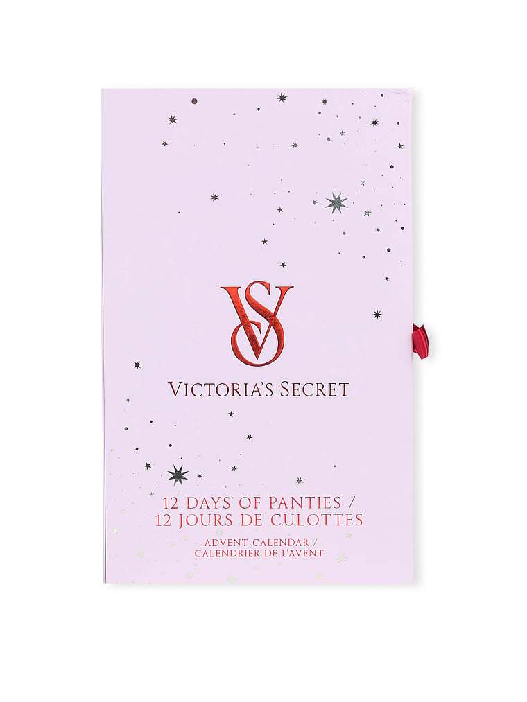 Victoria's Secret 12-Pack Thong Panties Holiday Advent Calendar