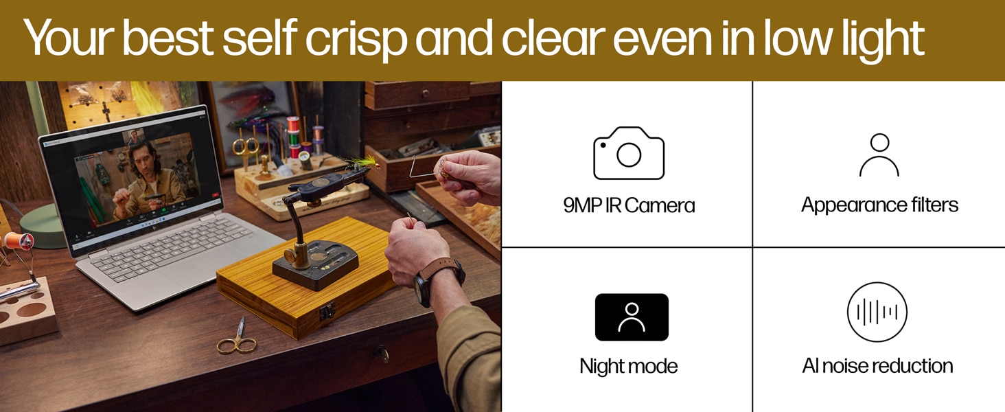 Your best self crisp and clear even in low light