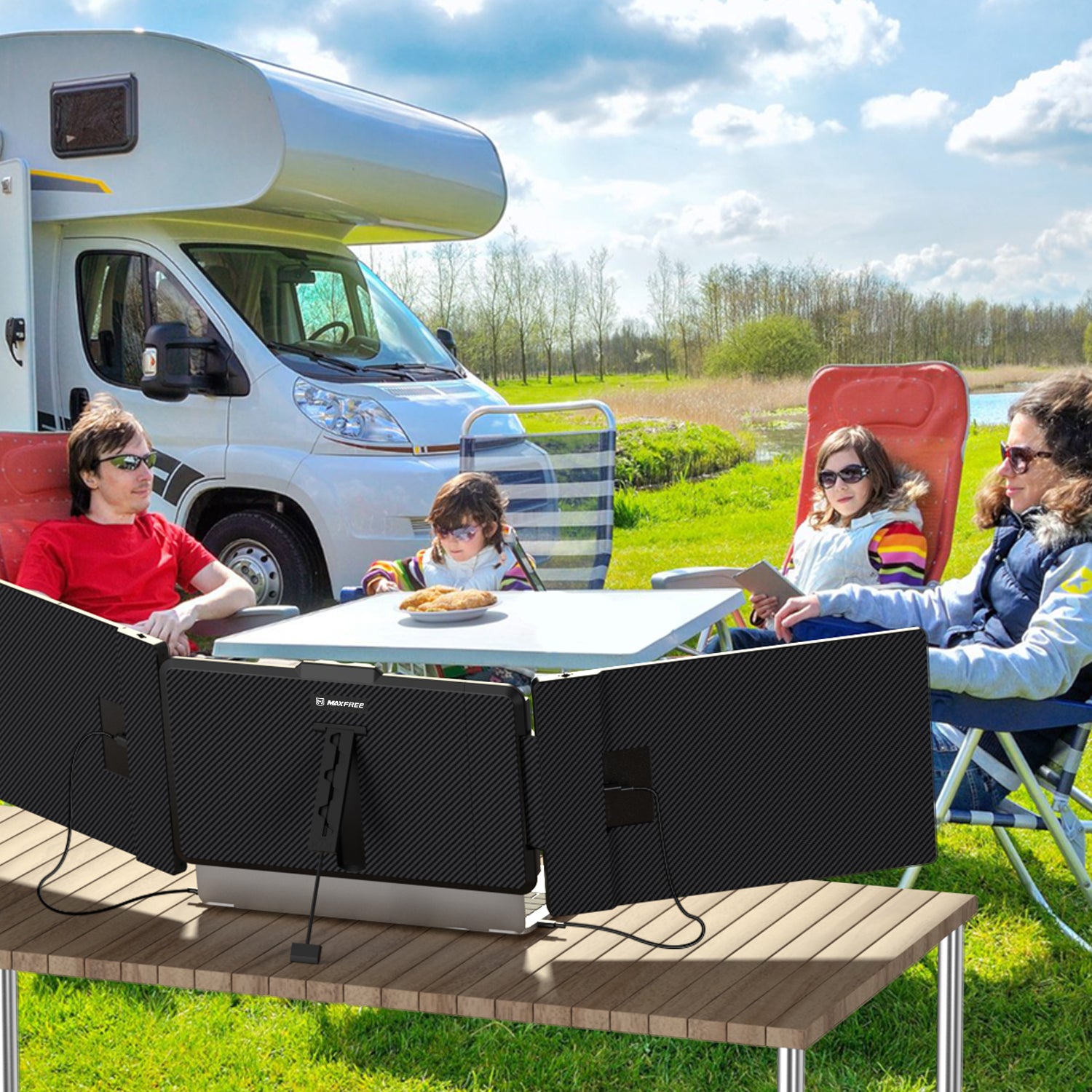 Maxfree S2 14" Triple Monitor laptop screen extender