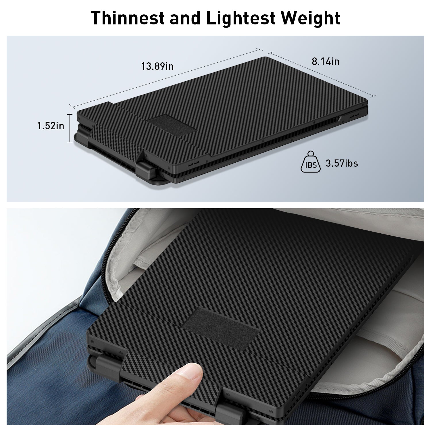 Maxfree S2 14" Triple Monitor laptop screen extender