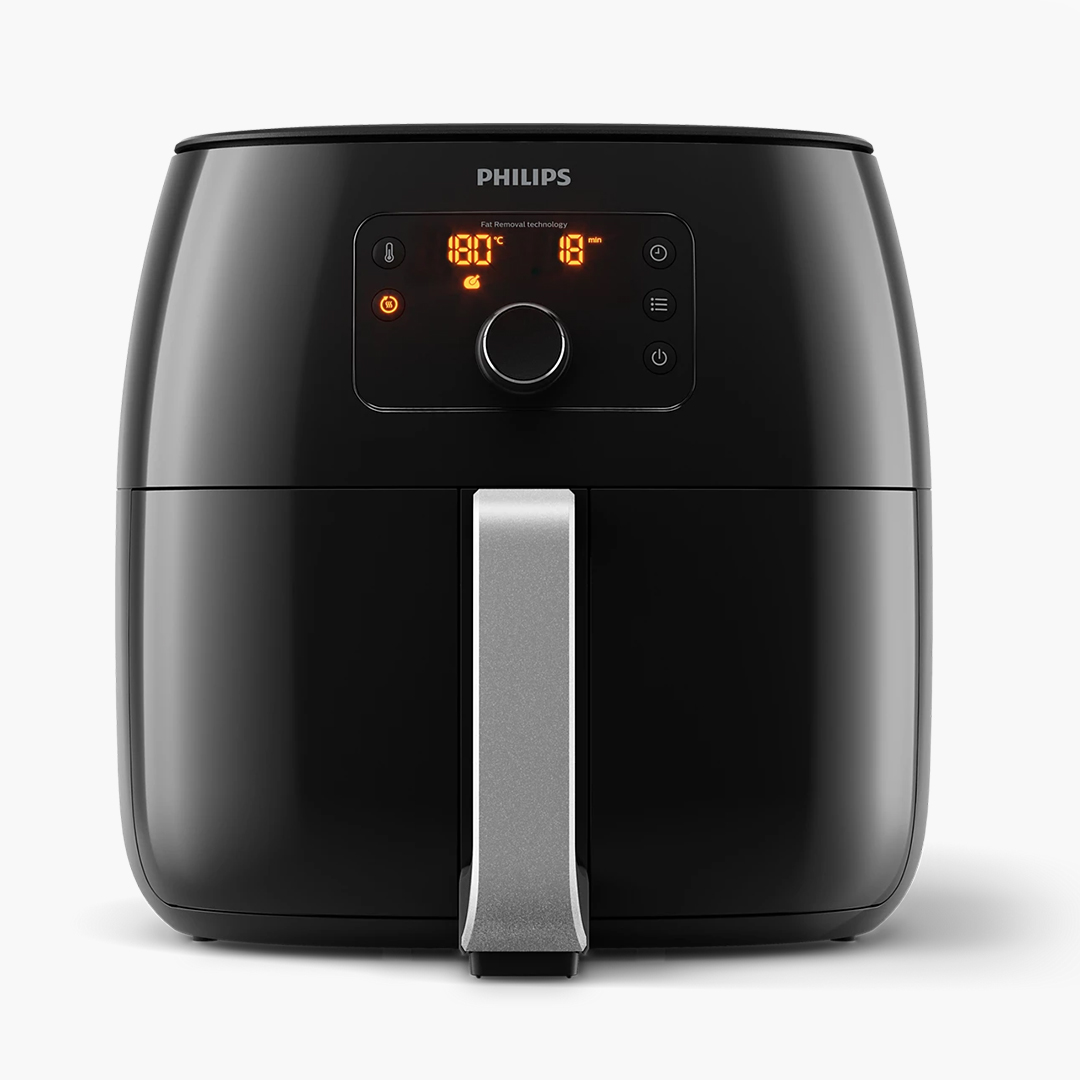 Friteuse sans huile Philips XXL – 7,3 L | Technologie Rapid Air & Fat Removal (HD9650/90)