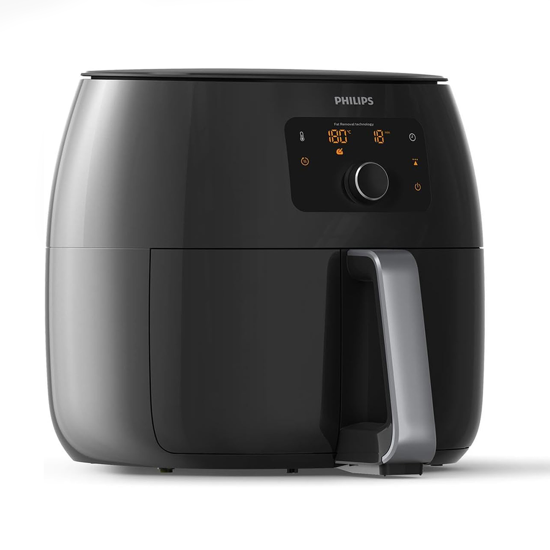 Friteuse sans huile Philips XXL – 7,3 L | Technologie Rapid Air & Fat Removal (HD9650/90)