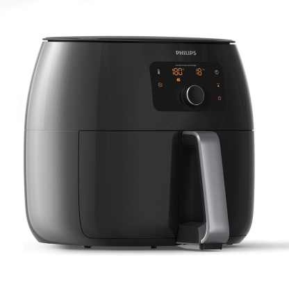 Friteuse sans huile Philips XXL – 7,3 L | Technologie Rapid Air & Fat Removal (HD9650/90)