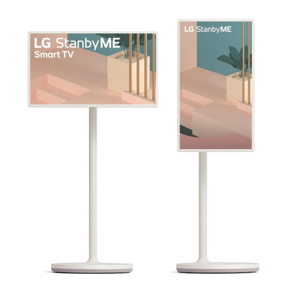 LG StanbyME 27” – El Smart TV portátil y táctil que se adapta a ti