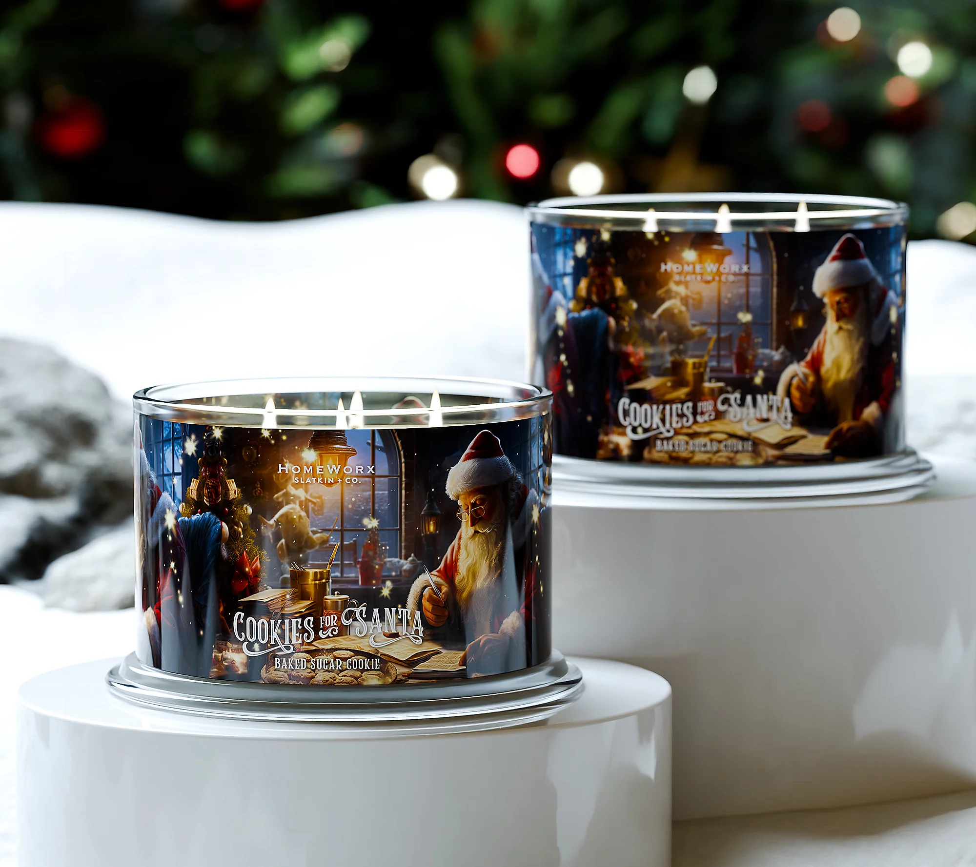 Black Friday Sale Price!! HomeWorx by Slatkin + Co. Set of 2 18oz Candles