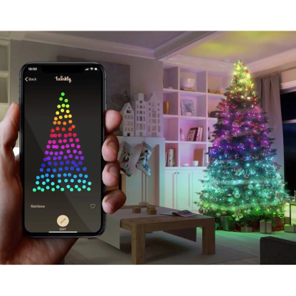 7.5' App-controlled Pre-lit Twinkly LED Artificial Christmas Tree