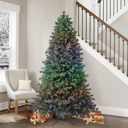 7.5' App-controlled Pre-lit Twinkly LED Artificial Christmas Tree