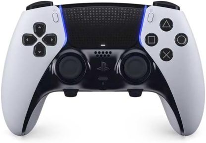 PlayStation DualSense Edge – Manette sans fil PS5/PC – Blanche & Noire