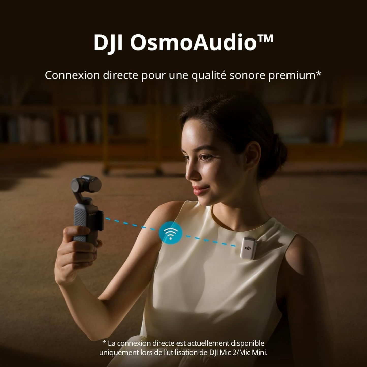 Osmo Pocket 3 | Caméra de Vlogging CMOS de poche 1 pouce