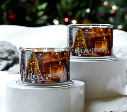Black Friday Sale Price!! HomeWorx by Slatkin + Co. Set of 2 18oz Candles