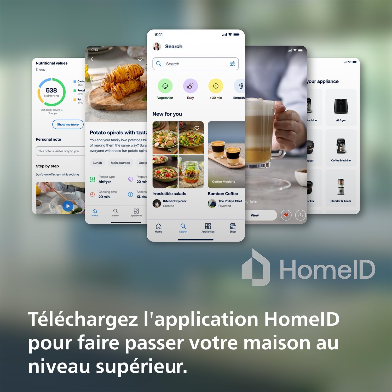 Friteuse sans huile Philips XXL – 7,3 L | Technologie Rapid Air & Fat Removal (HD9650/90)