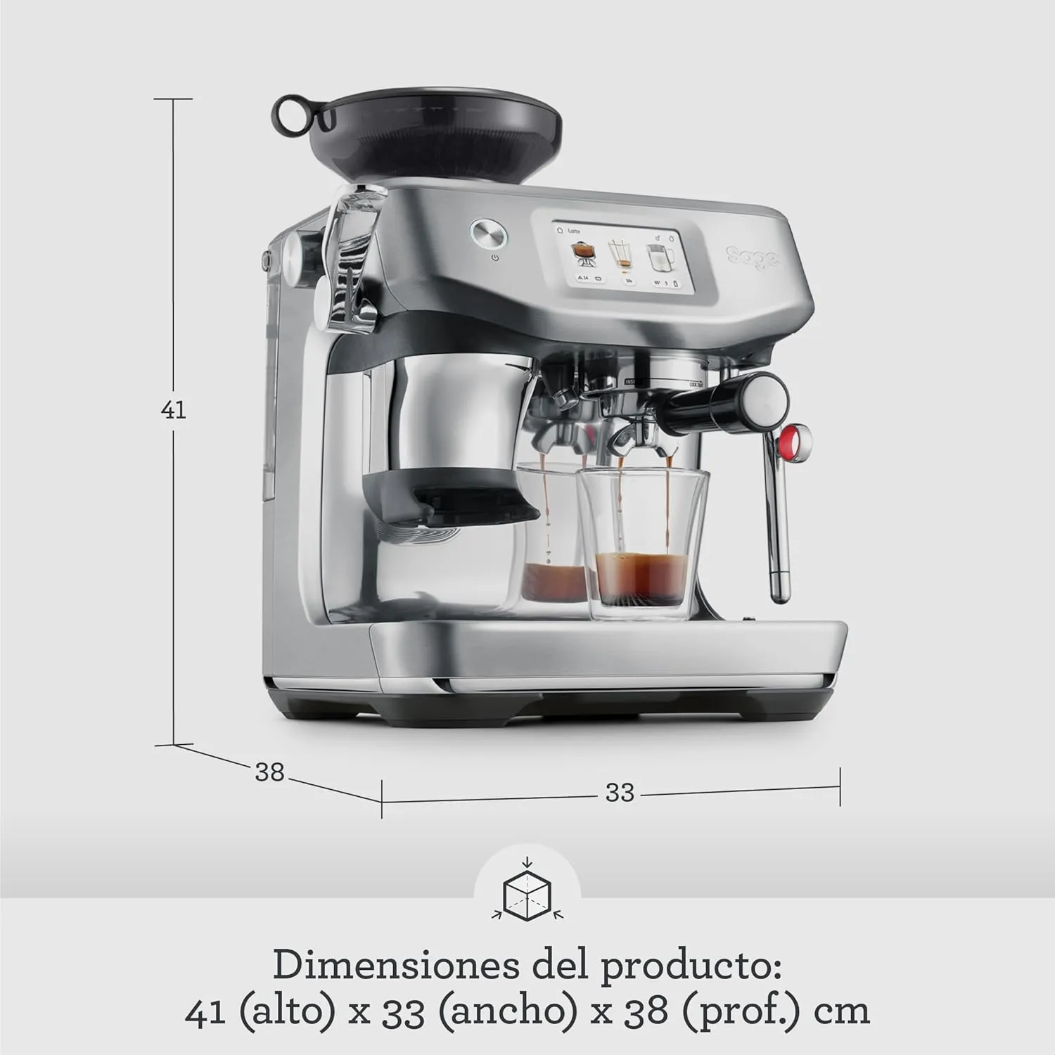 Machine Espresso Automatique Sage Barista Touch Impress